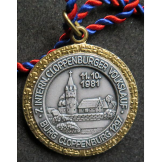 7° int.Cloppenburger Volkslauf 1981 Burg Cloppenburg 1297
