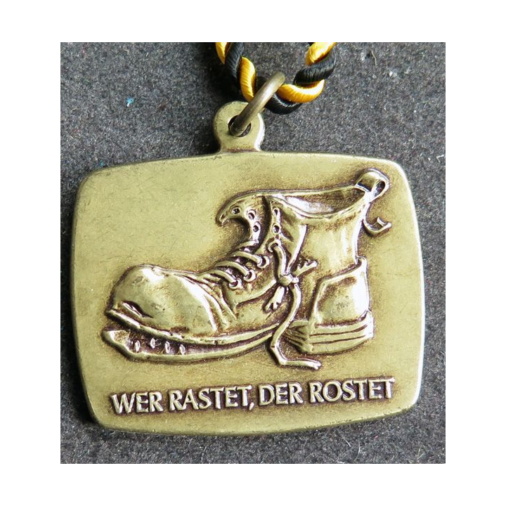 ALLEMAGNE : médaille de la 11° Int. Volksmarsch du 27.5.1984 in der Germainde Apen