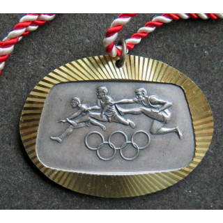 ALLEMAGNE : médaille de la 16° Golden Geest Volkslauf Visbek 1984