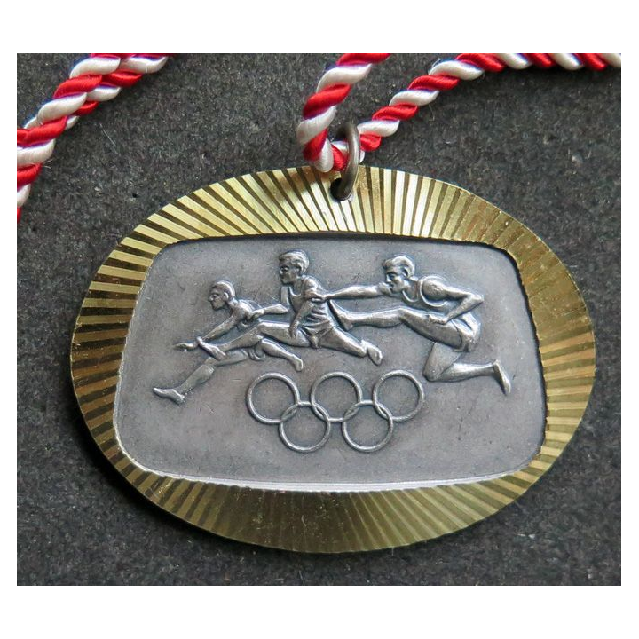 ALLEMAGNE : médaille de la 16° Golden Geest Volkslauf Visbek 1984