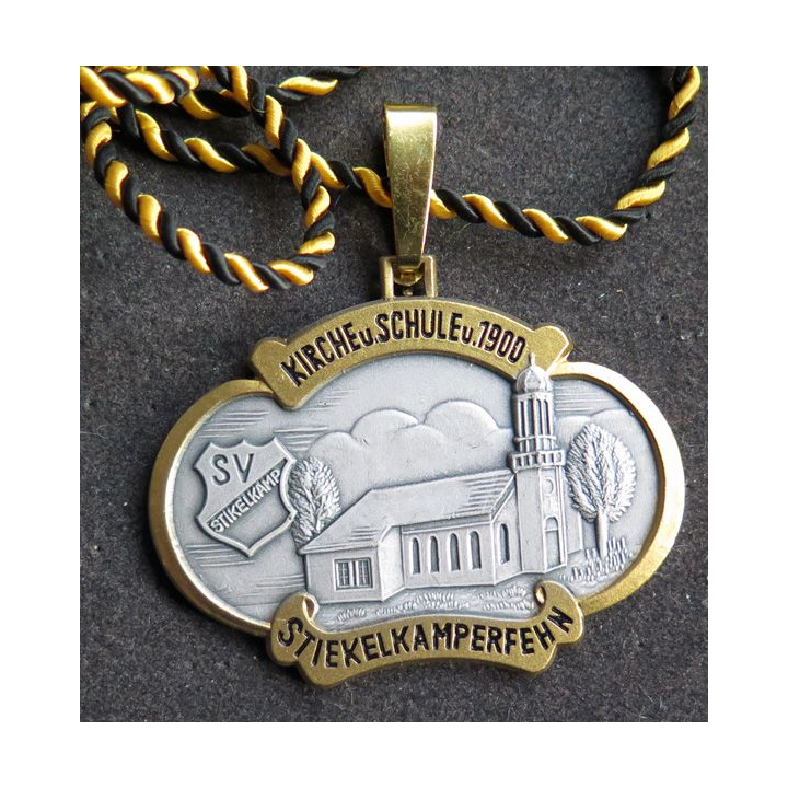 ALLEMAGNE : médaille de la 3° Int. Volkslauf des Sv Stikelkamp 12 sept.1982