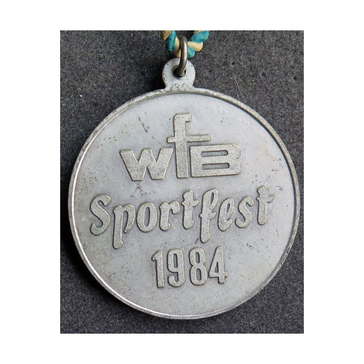 ALLEMAGNE : médaille de la wfb sportfest 1984 Vechta