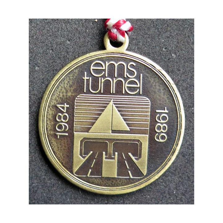 ALLEMAGNE : médaille de l'EMS Tunnel 1984 - 1989
