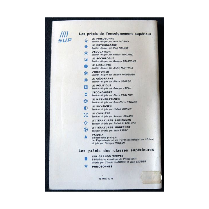La philosophie de l'éducation de Olivier Reboul aux éditions Presses Universitaires de France