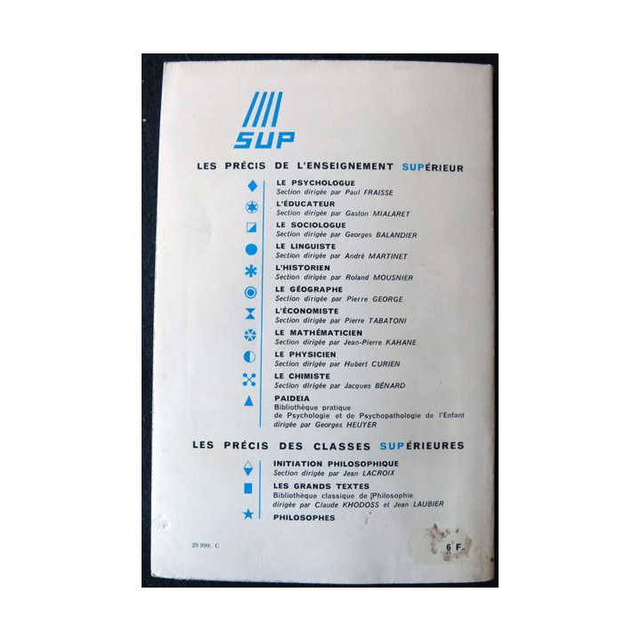 Le Bergsoisme de Gilles Deleuze aux éditions Presses Universitaires de France
