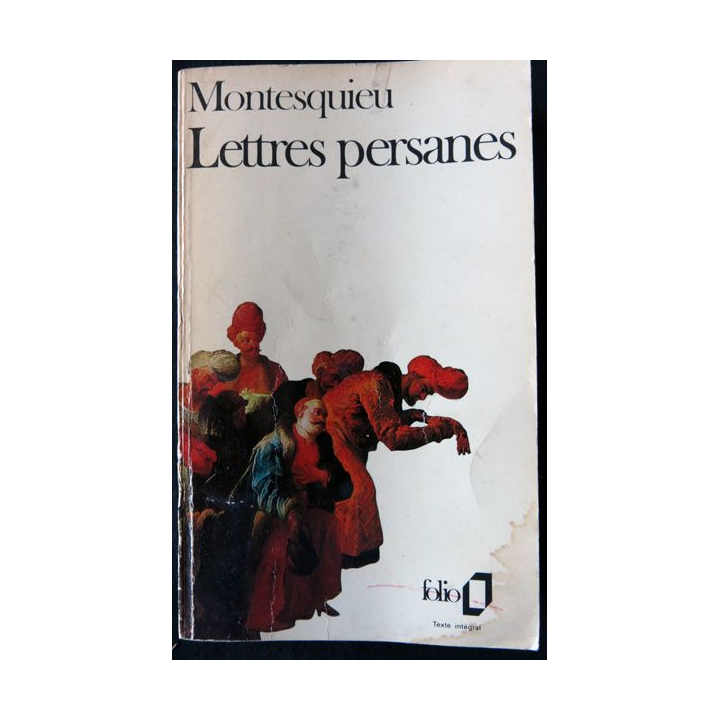 Lettres persanes de Montesquieu aux éditions Folio