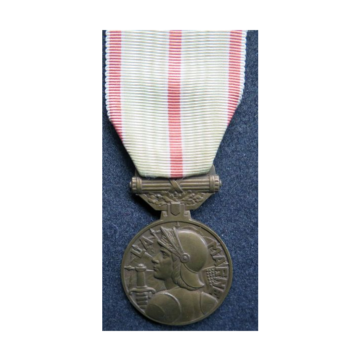 FRANCE : Médaille de la marne 1914 - 1918 en bronze
