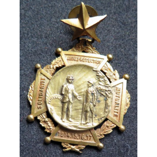 FRANCE : Médaille de la société mutualité aide et protection 