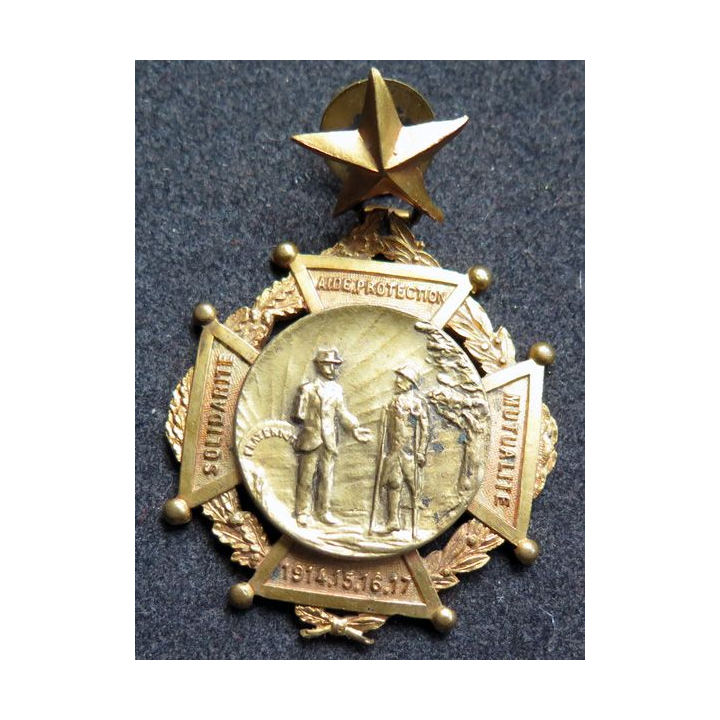 FRANCE : Médaille de la société mutualité aide et protection 
