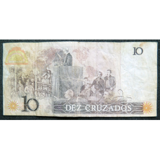 BRESIL : Billet de banque de 10 Cruzados