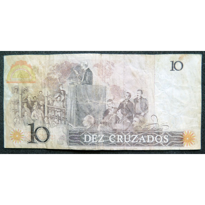 BRESIL : Billet de banque de 10 Cruzados