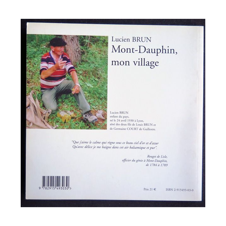 Mon-Dauphin mon village de Lucien Brun