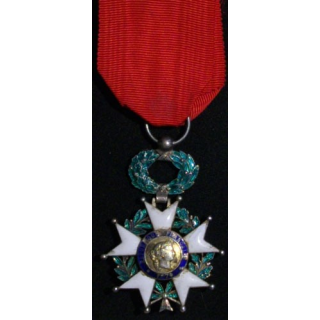 FRANCE : ORDRE DE LA LEGION D'HONNEUR CHEVALIER 3°REPUBLIQUE