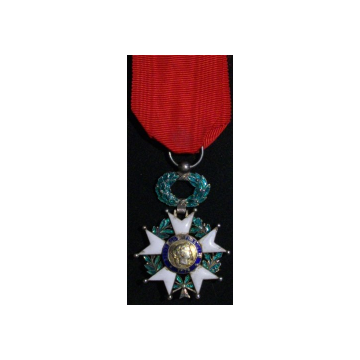 FRANCE : ORDRE DE LA LEGION D'HONNEUR CHEVALIER 3°REPUBLIQUE