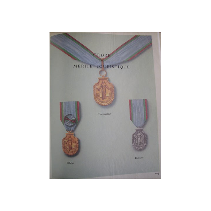 DÉCORATIONS OFFICIELLES FRANÇAISES 1956 (MONNAIE DE PARIS)