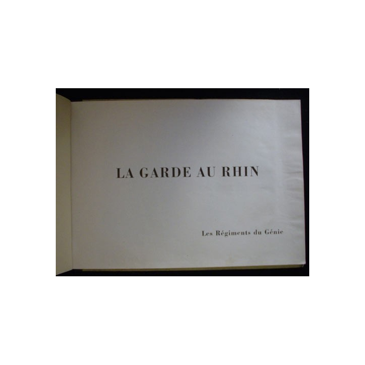 LE RHIN 1946 Génie 1°armée  troupes d'occupation en Allemagne 