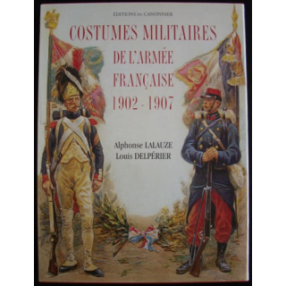 Costumes militaires de l'Armée française 1902-1907 sous étui n° 017