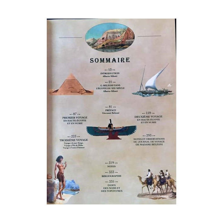 1. Voyages en Égypte et en Nubie de Giovanni Belzoni aux éditions Gründ