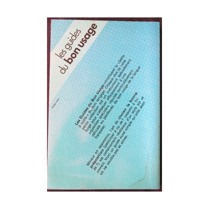 Quelle Préposition? de Maurice Grevisse éditions Duculot 1977