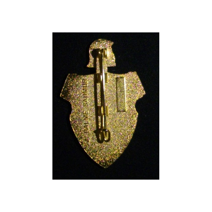 Insigne métallique du bataillon du Génie BATGEN en  Bosnie Herzégovine