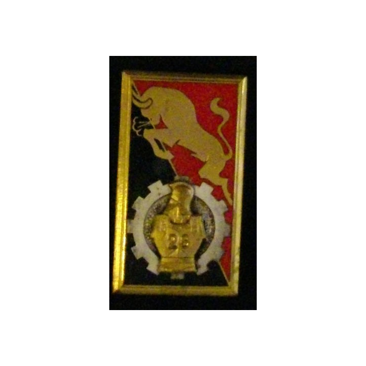 29° BMEEG : 29° bataillon mixte d'entretien et d'entrepôts du génie Drago Olivier Métra G. 868 en émail
