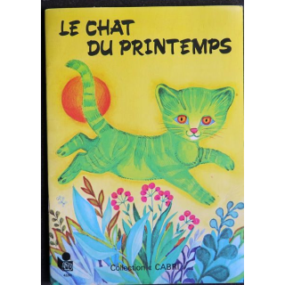 Livre le Chat du printemps collection Cabri