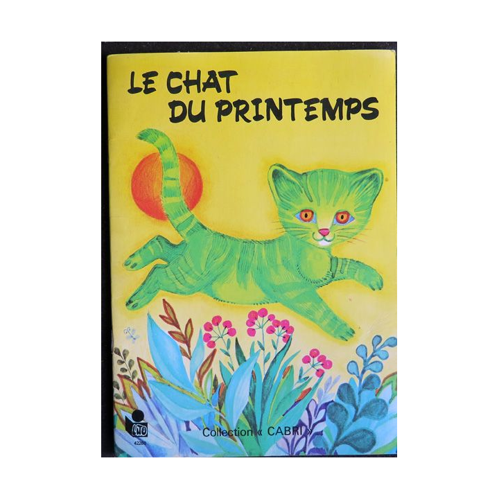 Livre le Chat du printemps collection Cabri
