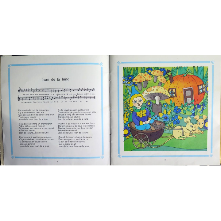 DISQUE 45 TOURS : Chansons dorées de notre enfance volume 7