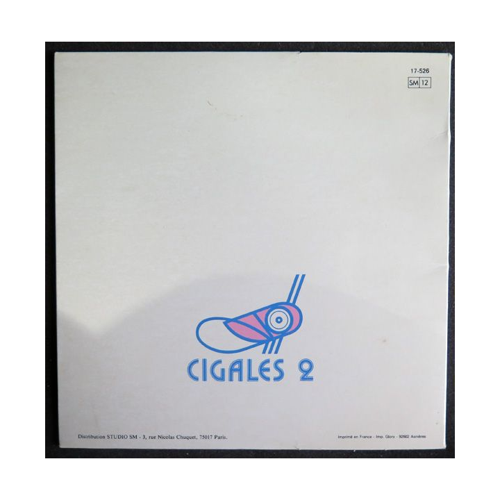 DISQUE 45 TOURS : Cigales 2 chansons pour enfants de Jo Akepsimas et Mannick