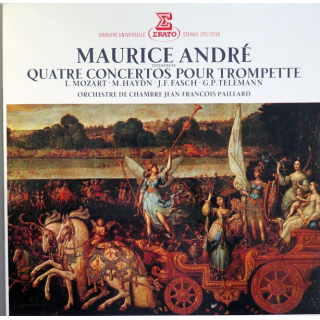 Disque 33 Tours de Maurice André quatre concertos pour trompette