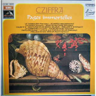 Disque 33 Tours Pages immortelles de CZIFFRA