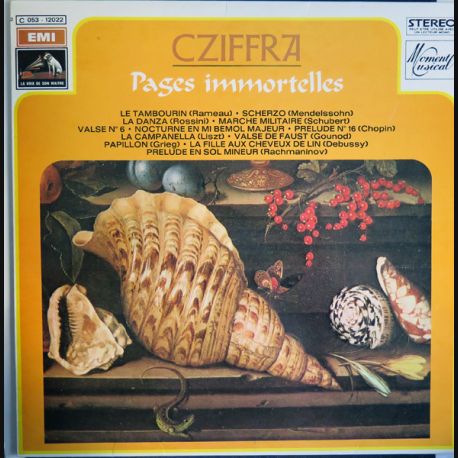 Disque 33 Tours Pages immortelles de CZIFFRA