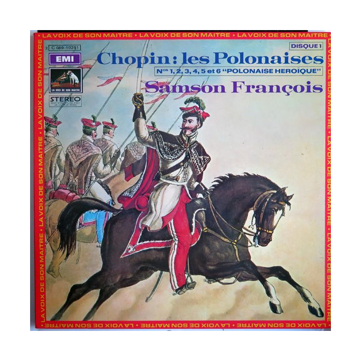 Disque 33 Tours Samson François Chopin Les Polonaises