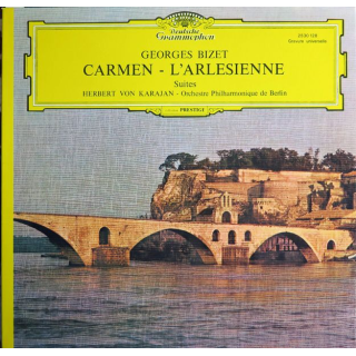 Disque 33 Tours Georges Bizet Carmen l'Arlésienne Herbert Von Karajan