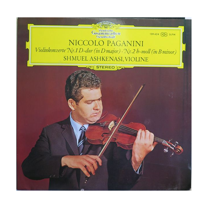 Disque 33 Tours Niccolo Paganini Shmuel Ashkenasi Violon