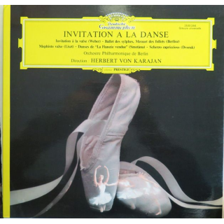 Disque 33 Tours Invitation à la danse avec herbert Von karajan