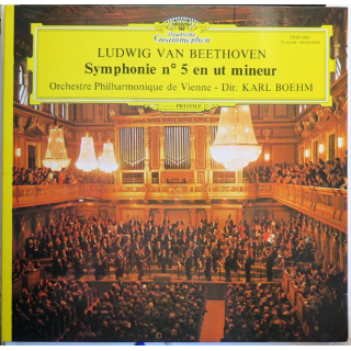 Disque 33 Tours Ludwig van Beethoven Symphonie n° 5 en ut mineur Karl Boehm