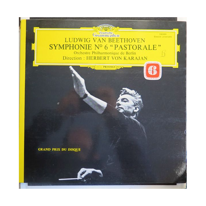 Disque 33 Tours Ludwig van Beethoven Symphonie n° 6 Pastorale Herbert von Karajan