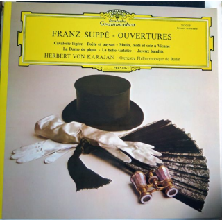 Disque 33 Tours Franz Suppé Ouvertures  Herbert von Karajan