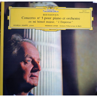 Disque 33 Tours Beethoven Concerto n° 5 pour piano et orchestre  Wilhem Kempff