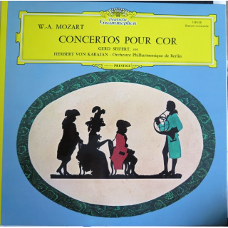 Disque 33 Tours W. A. Mozart Petite Concertos pour Cor gerd Seifert & Herbert von Karajan