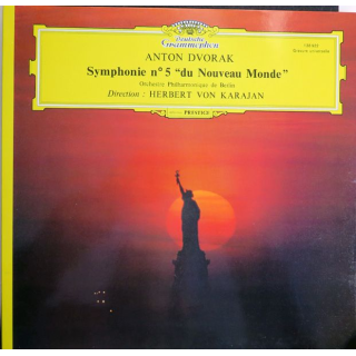 Disque 33 Tours Anton Dvorak Symphonie n° 5 Du Nouveau Monde Herbert von Karajan