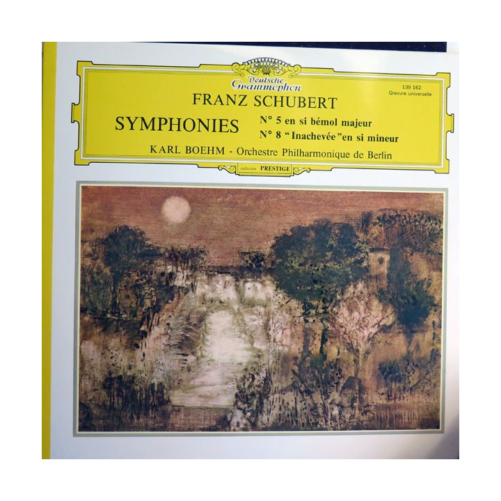Disque 33 Tours Franz Schubert Symphonies n° 5 et 6  Karl Boehm