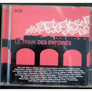 DISQUE CD Le train des Enfoirés 2 CD 