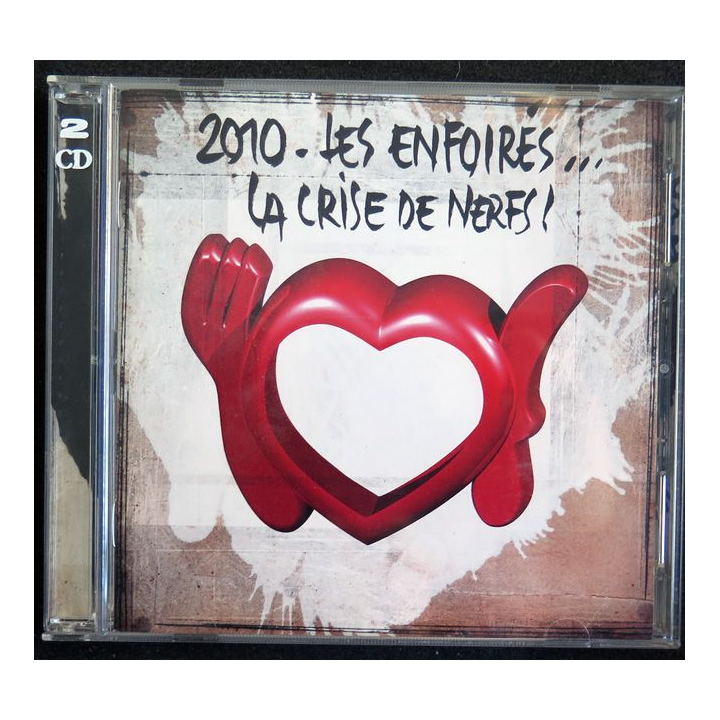 DISQUE CD Le train des Enfoirés 2 CD