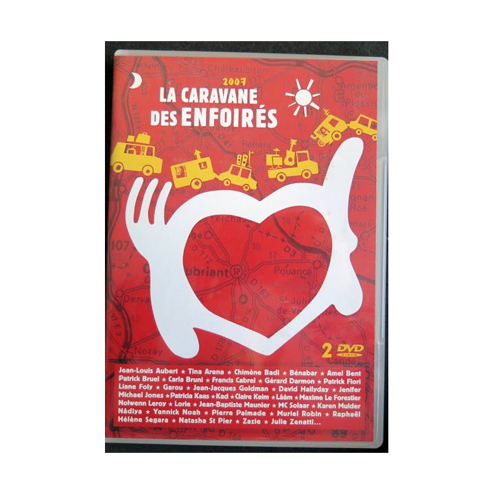 DVD : La caravane des enfoirés 2 DVD