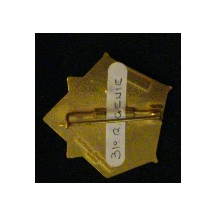 insigne métallique du 31° régiment du génie KFOR BATGEN 3