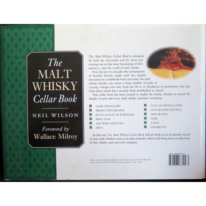 The Malt Whisky Cellar book (partiellement rempli)
