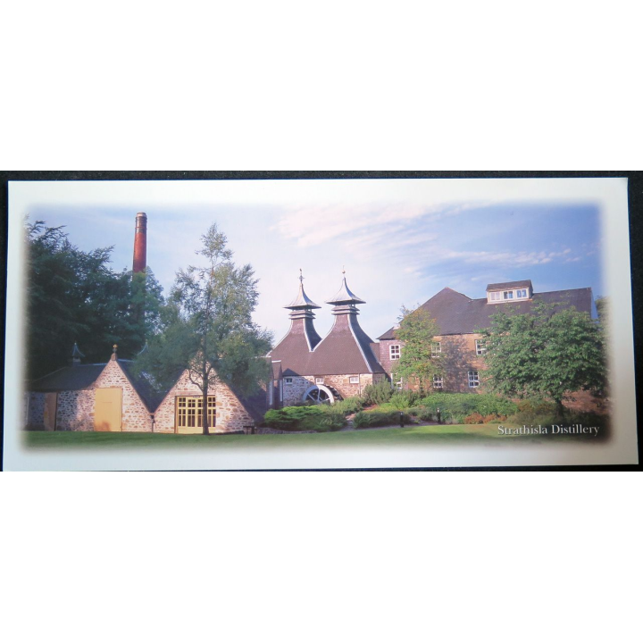 Carte postale Whisky Strathisla Distillery 25 x 11,5 cm
