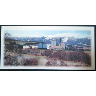 Carte postale Whisky Glenlivet Distillery 25 x 11,5 cm